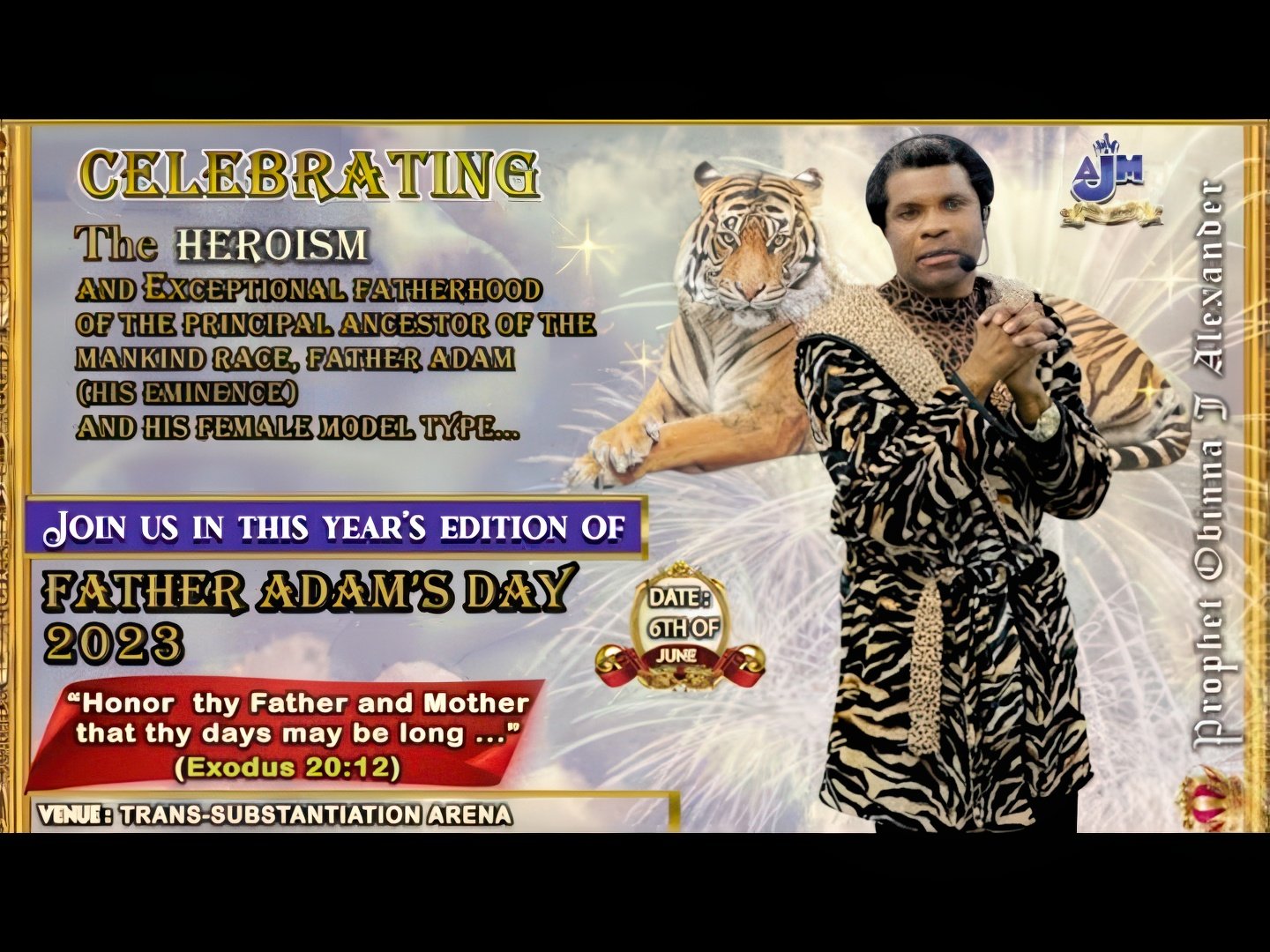 Father Adam's Day 2023